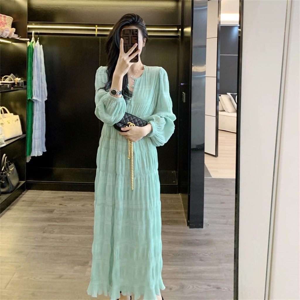 Đầm Thiết Kế Mới Xinh Xắn Thời Trang Mùa Xuân Hè Theo Phong Cách Pháp Cho Nữ