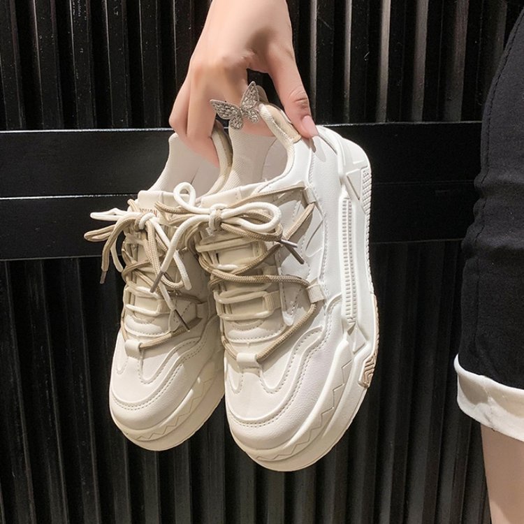 Giày thể thao nữ độn đế hót hít cá tính hót trend  AA6537