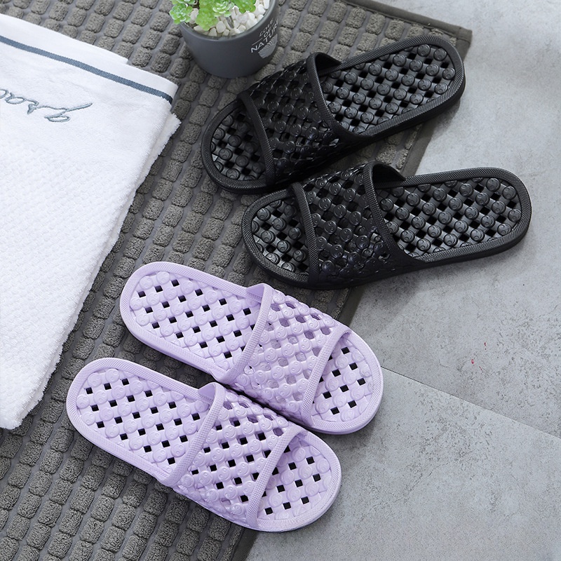 Mới Dép Đi Trong Nhà Hình Mặt Cười Khoét Lỗ Thời Trang Mùa Hè Cho Cặp Đôi