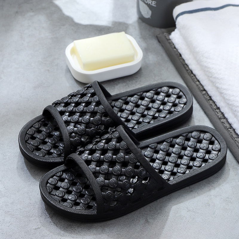 Mới Dép Đi Trong Nhà Hình Mặt Cười Khoét Lỗ Thời Trang Mùa Hè Cho Cặp Đôi