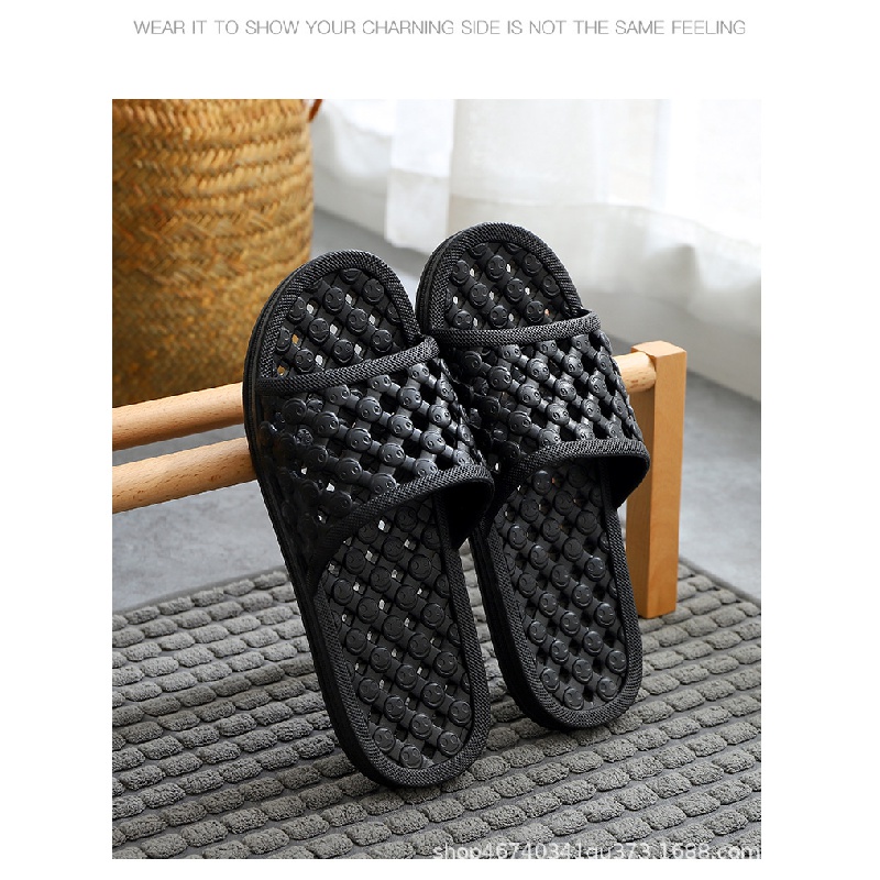 Mới Dép Đi Trong Nhà Hình Mặt Cười Khoét Lỗ Thời Trang Mùa Hè Cho Cặp Đôi