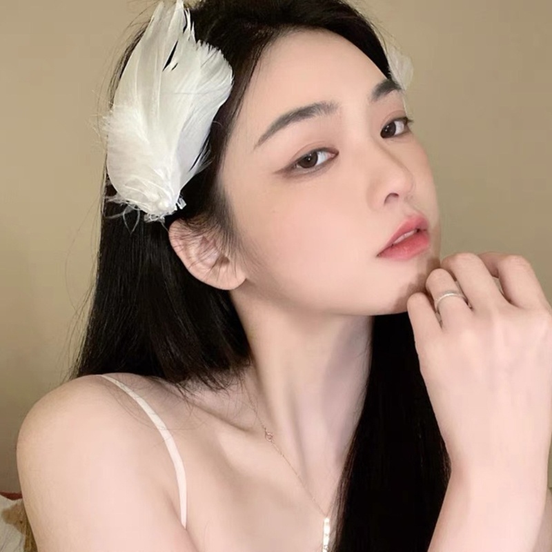 Kẹp Tóc Hình Lông Vũ Cho Thanh Thiếu Niên