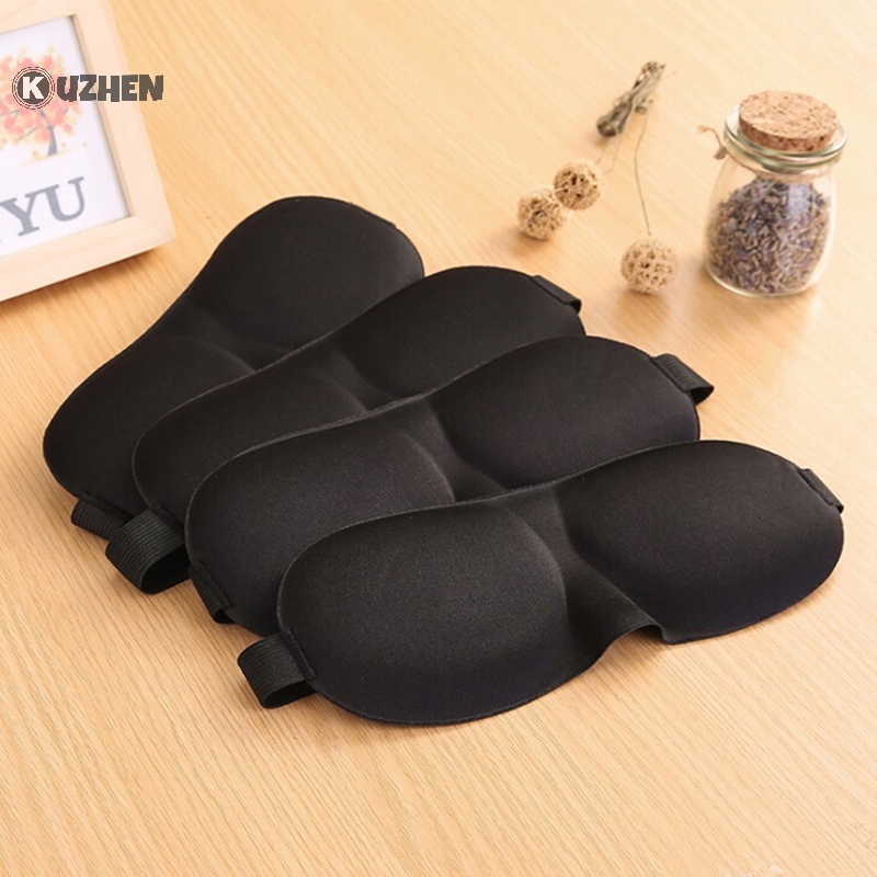 Mặt nạ che mắt ngủ KUZHEN 3d mềm mại thư giãn thoải mái khi đi du lịch