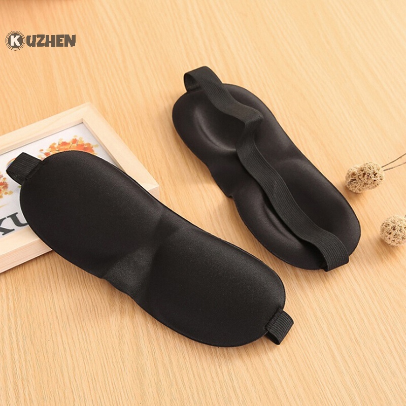 Mặt nạ che mắt ngủ KUZHEN 3d mềm mại thư giãn thoải mái khi đi du lịch