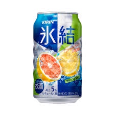 Nước cây lên men bia Kirin Nhật 5% 350ml/Chuhai Kirin Ice 5% Japan