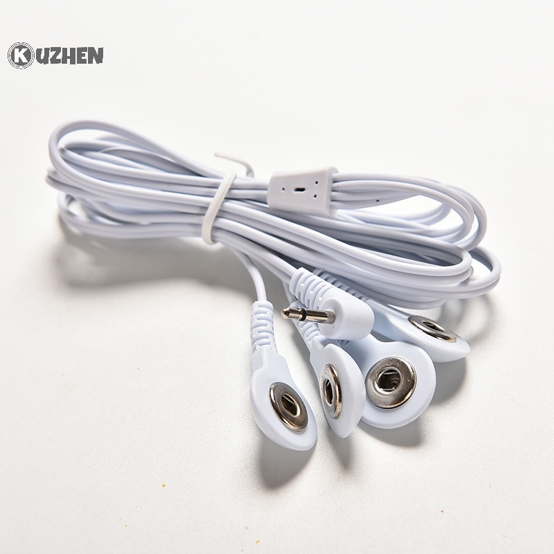 Dây Cáp Điện 4 Chiều Đầu 2.5mm Cho Máy Mát Xa Giảm Cân Toàn Thân