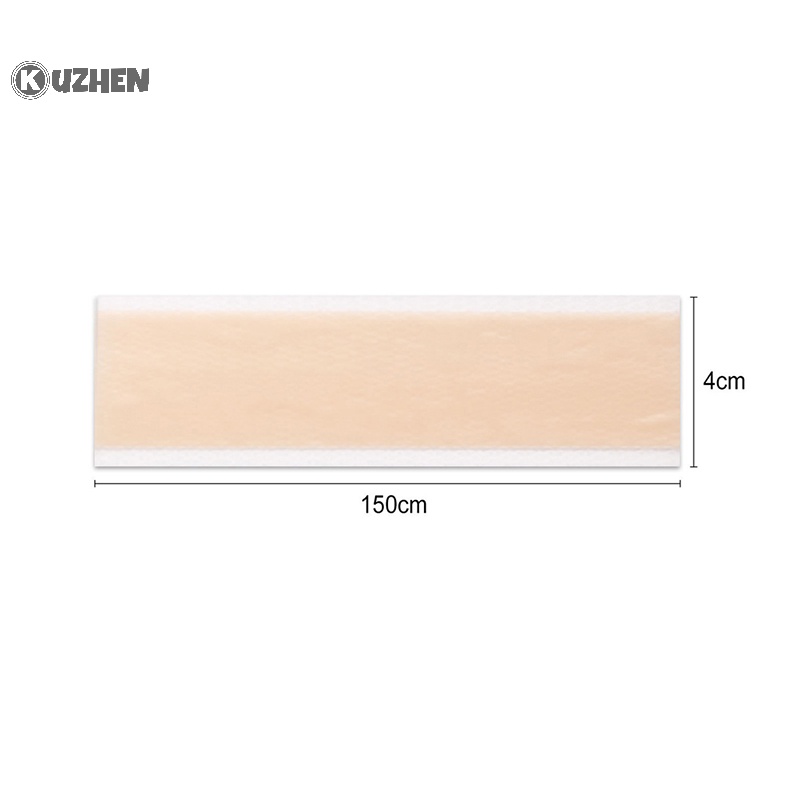 Kuzhen Miếng Dán Silicon gel Tẩy Sẹo Phẫu Thuật 4cm * 1.5m trea hot