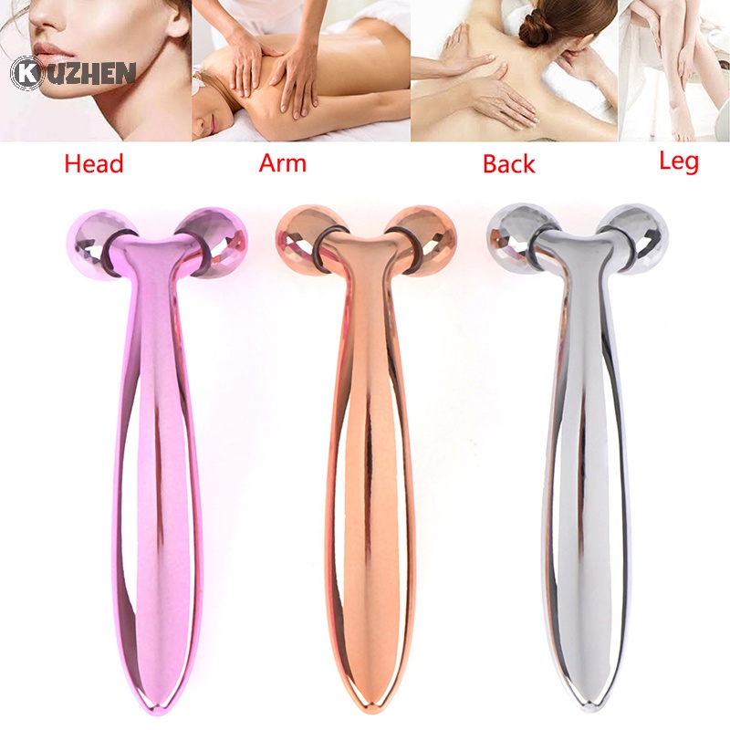 Cây Lăn Mát Xa Mặt 3d Chữ y Giúp Nâng Nếp Nhăn Thương Hiệu kuzhen