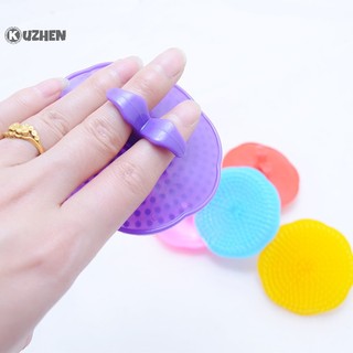 Kuzhen lược nhựa gội đầu mát xa da đầu