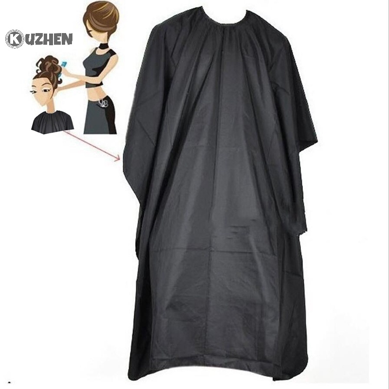 Áo Choàng Cắt Tóc salon Màu Đen Dành Cho Người Lớn Kurozhen