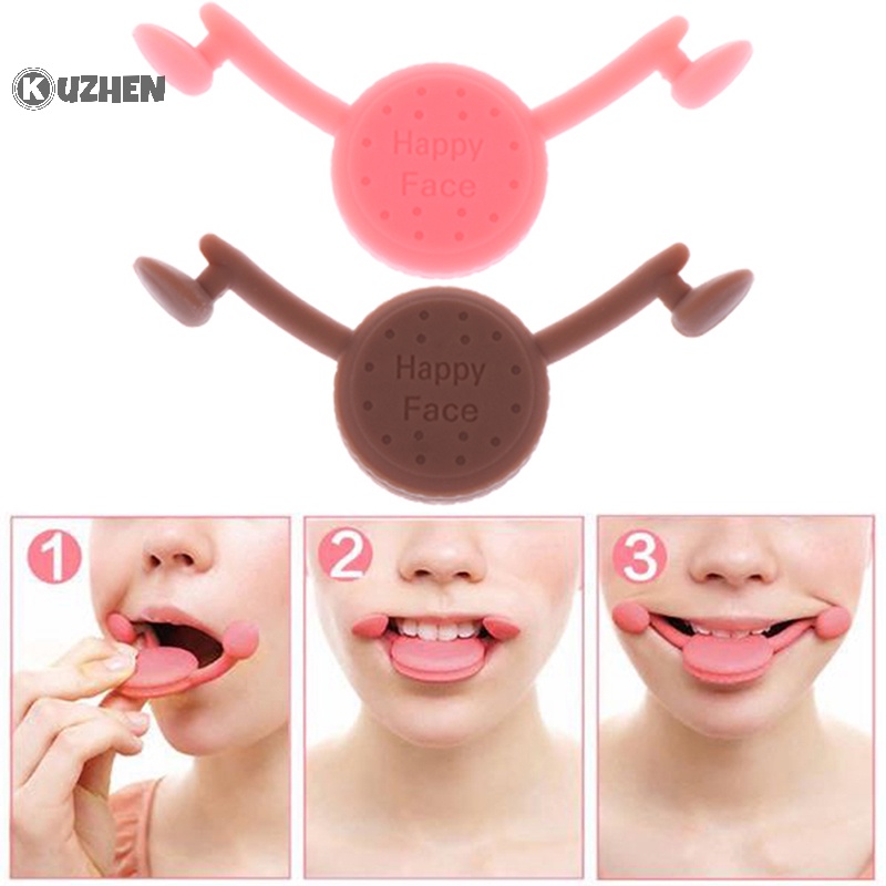 Kuzhen Dụng Cụ Luyện Tập Nâng Cơ Mặt Hình Mặt Cười flex
