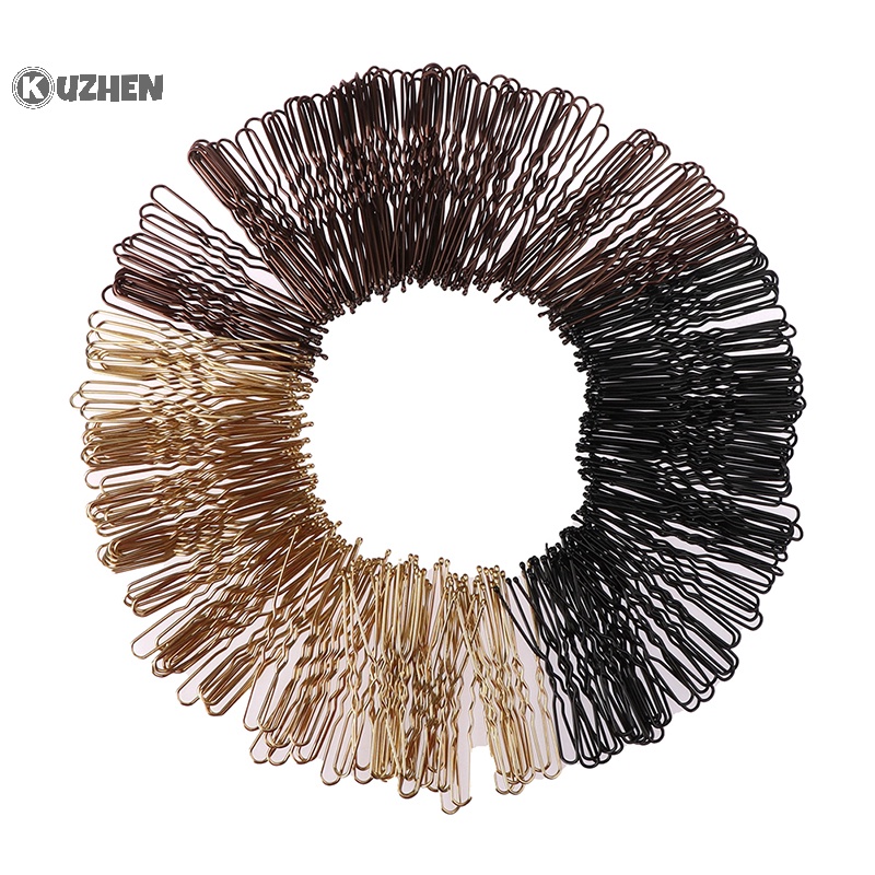Kuzhen 50 Kẹp Tóc Lượn Sóng Hình Chữ u Cho salon