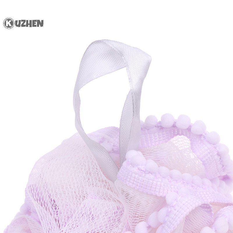 Kuzhen 1 Bóng Lưới Bọt Biển Tắm Chà Xát Tẩy Tế Bào Chết Toàn Thân hot