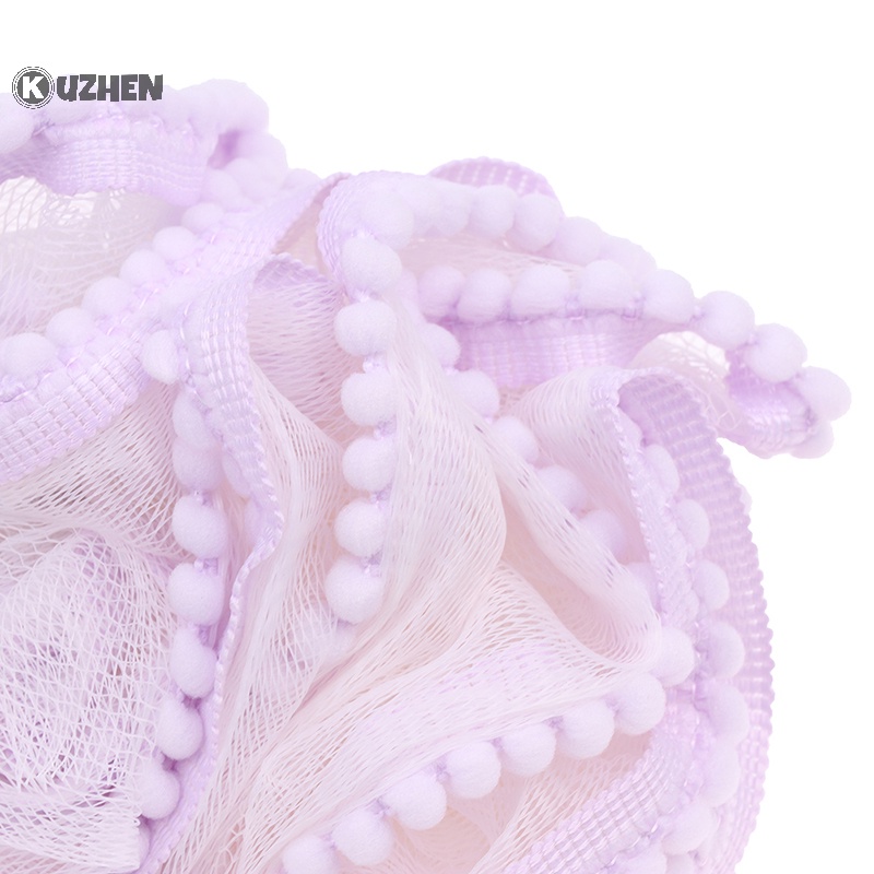 Kuzhen 1 Bóng Lưới Bọt Biển Tắm Chà Xát Tẩy Tế Bào Chết Toàn Thân hot