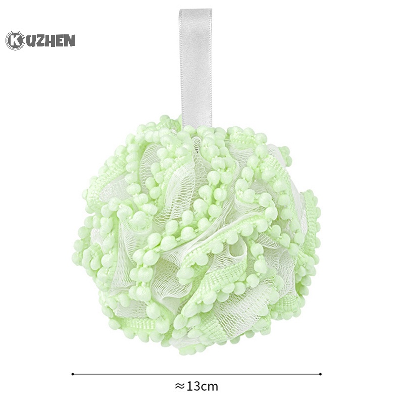 Kuzhen 1 Bóng Lưới Bọt Biển Tắm Chà Xát Tẩy Tế Bào Chết Toàn Thân hot