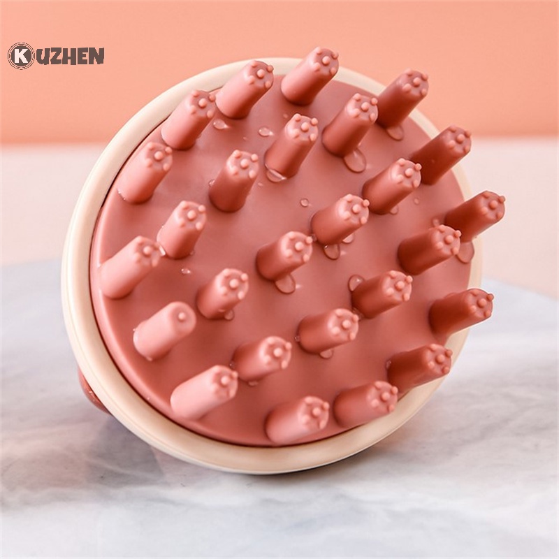Kuzhen 1 Lược Gội Đầu Mát Xa Da Đầu Cầm Tay