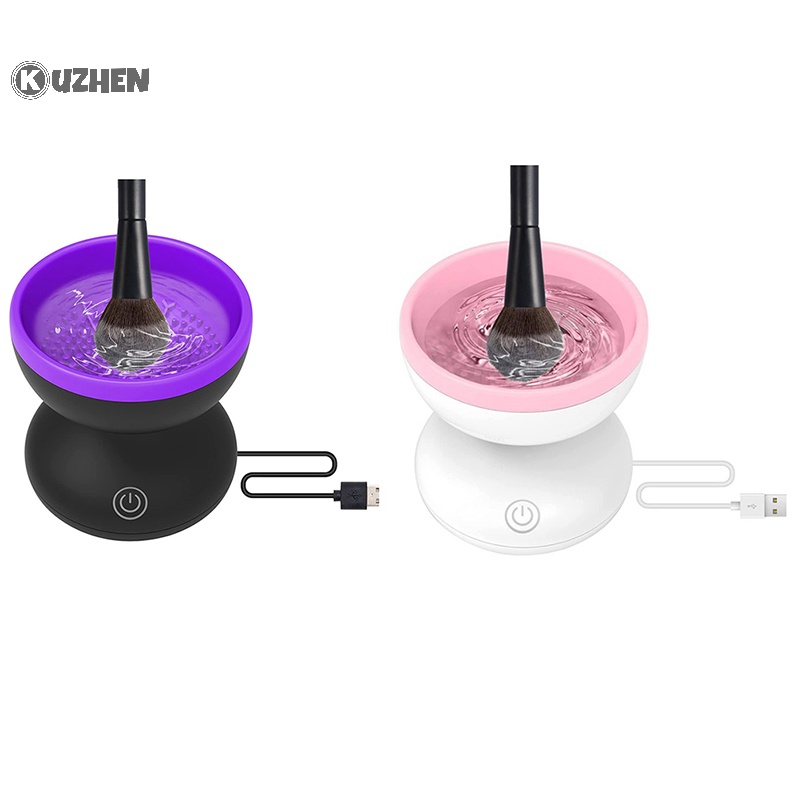 Kuzhen Dụng Cụ Vệ Sinh Cọ Trang Điểm Có Cổng Sạc usb