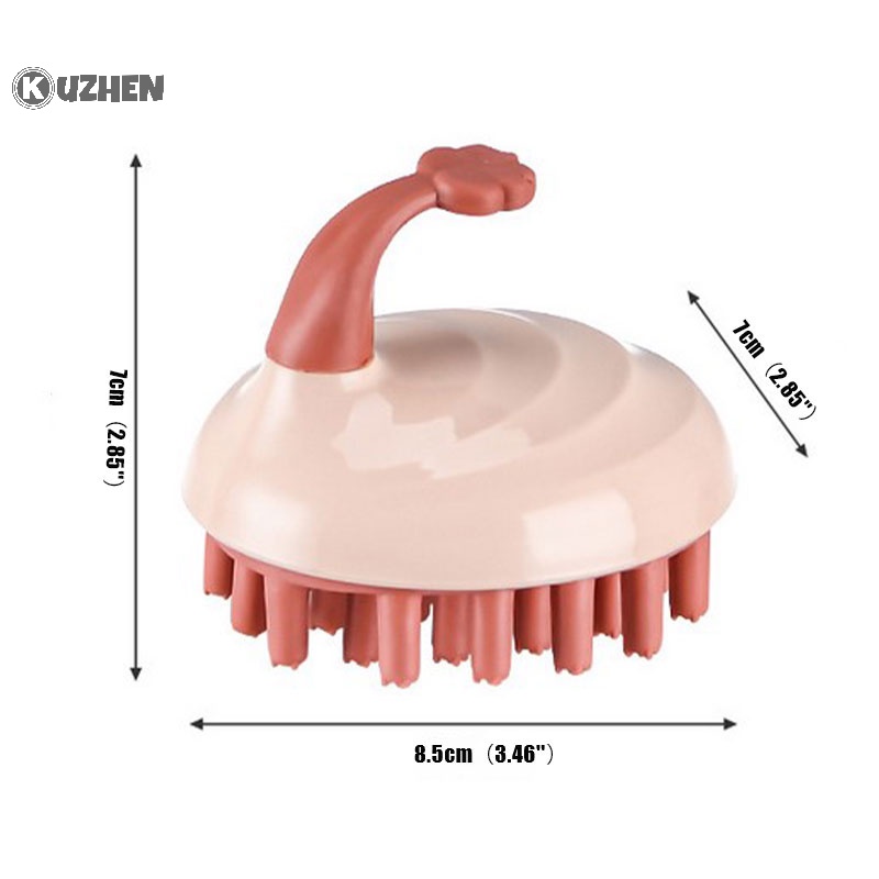 Kuzhen 1 Lược Gội Đầu Mát Xa Da Đầu Cầm Tay