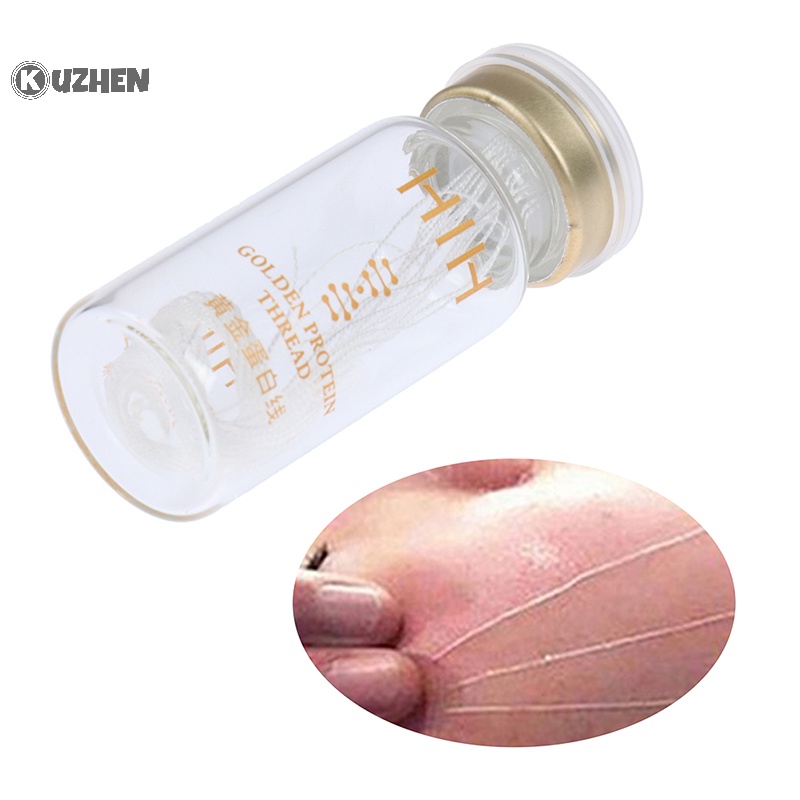 Kuzhen 20 Cuộn Chỉ Tinh Chất collagen Tơ Tằm Không Chứa fibroine Giúp Nâng Cơ Mặt Nóng