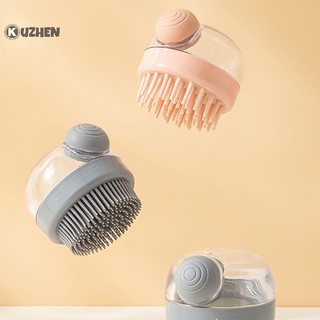 Lược gội đầu KUZHEN bằng silicon massage da đầu
