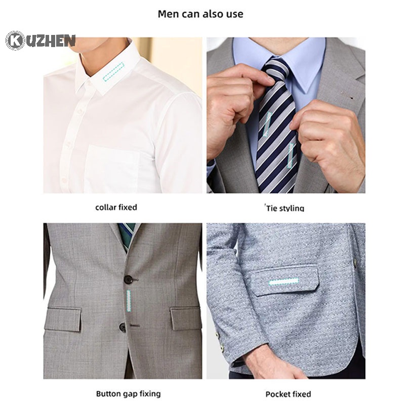 Kuzhen 36 Cuộn Băng Keo Hai Mặt Không Sợ Hãi Cho Quần Áo Và Da Nóng Bỏng