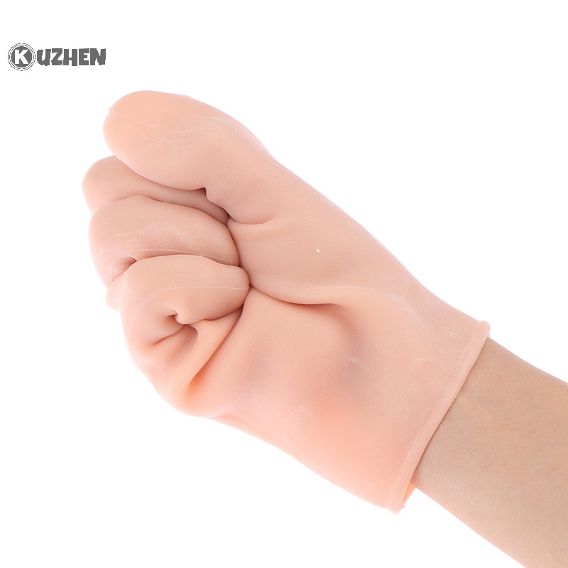 1 Cặp Găng Tay silicone gel Dưỡng Ẩm Tái Sử Dụng Được Chăm Sóc Bàn Tay Bị Nứt Nẻ kuzhen