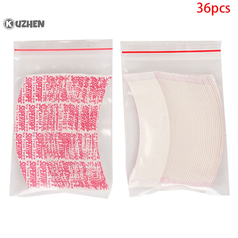Kuzhen 36 Cuộn Băng Dính Ren Hai Mặt Chống Thấm Nước Dùng Để Dán Tóc Giả / Tóc Giả hot
