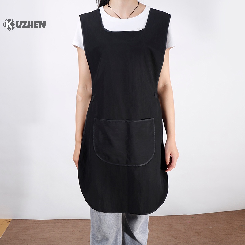 Kuzhen Tạp Dề Cắt Tóc salon Phía Trước
