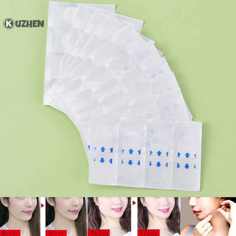 Kuzhen Set 40 Băng Keo Dán Nâng Cơ Mặt Tạo Cằm Chữ v Nhanh Chóng