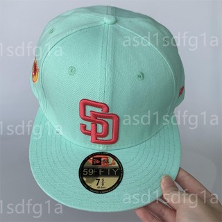 Mlb new era mũ lưỡi trai phẳng thêu họa tiết có thể điều chỉnh cạnh phẳng tùy ý cho nam và nữ