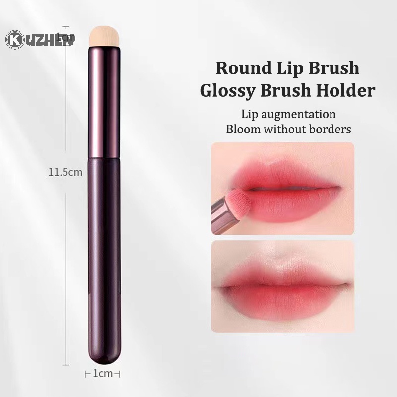 Kuzhen Cọ Trang Điểm Môi Đầu Tròn mini Chuyên Nghiệp