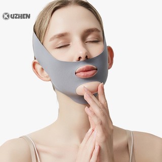Kuzhen Đai Mát Xa Nâng Cơ Mặt Tạo Cằm Chữ v Thon Gọn