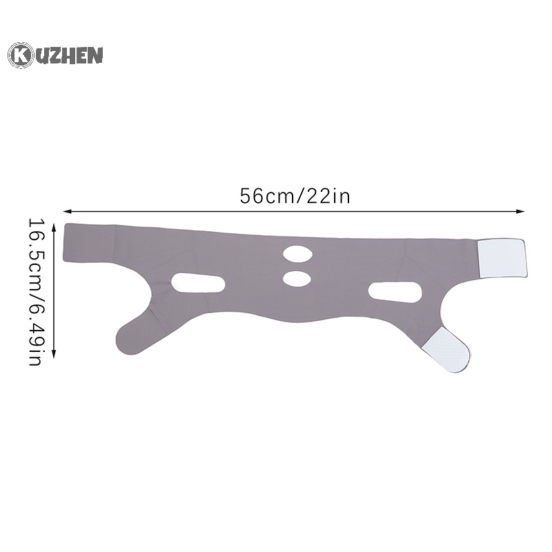 Kuzhen Đai Mát Xa Nâng Cơ Mặt Tạo Cằm Chữ v Thon Gọn