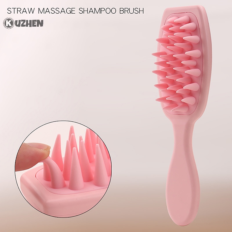Kuzhen Lược Gội Đầu Răng Thưa Mát Xa Da Đầu Và Tạo Kiểu Tóc
