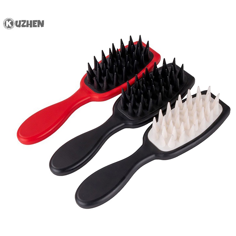 Kuzhen Lược Gội Đầu Răng Thưa Mát Xa Da Đầu Và Tạo Kiểu Tóc