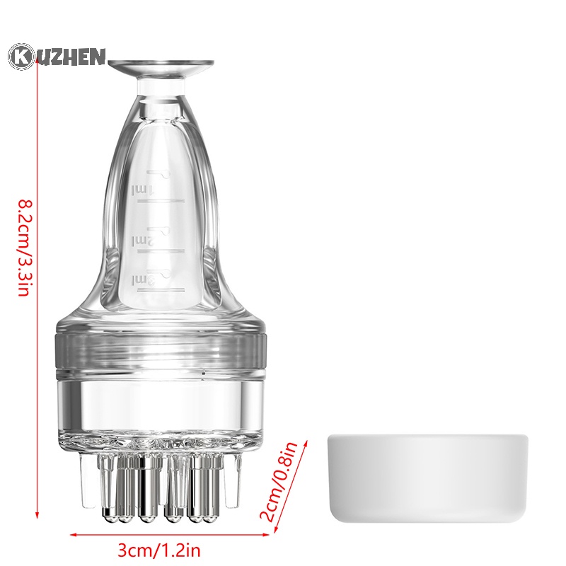 Kuzhen Lược Mát Xa kuzhen Chuyên Dụng Cho Da Đầu