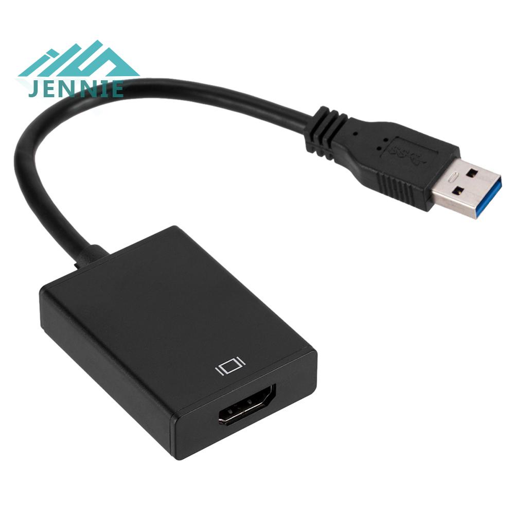 Đầu Chuyển Đổi usb Sang hdmi usb 3.0 1080p Chuyên Dụng Cho Xe Hơi jennie1.vn