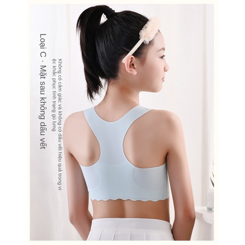 Áo Lót Vải Lụa Mát Thời Trang Cho Bé Gái 8-16 Tuổi