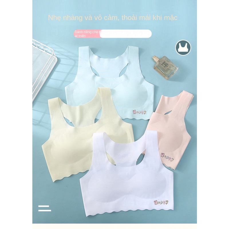 Áo Lót Vải Lụa Mát Thời Trang Cho Bé Gái 8-16 Tuổi