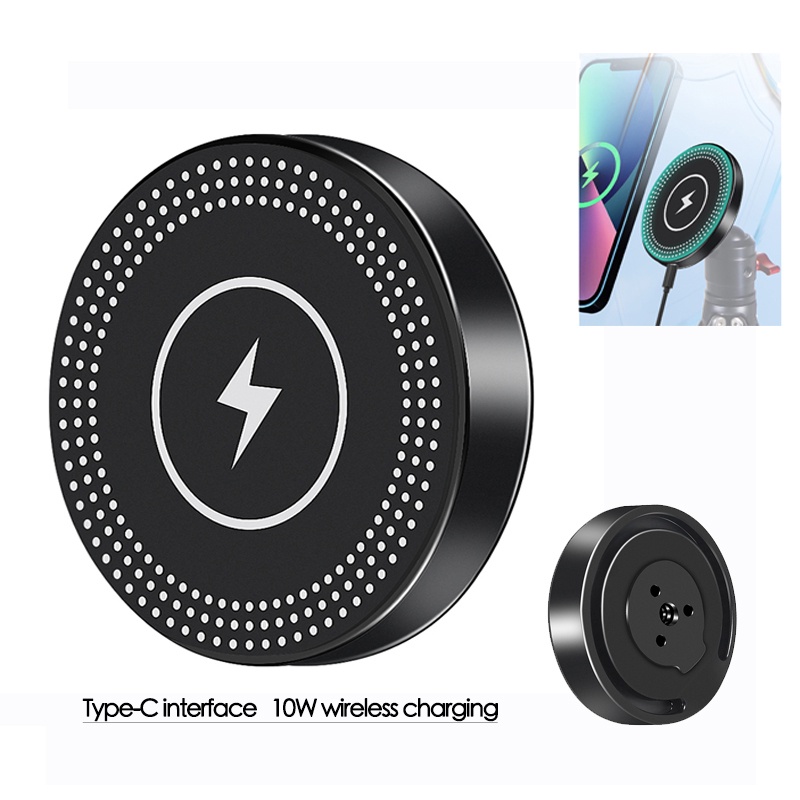 Đế Sạc Điện Thoại Không Dây 10w magsafe 1 / 4 Tháo Gỡ Nhanh