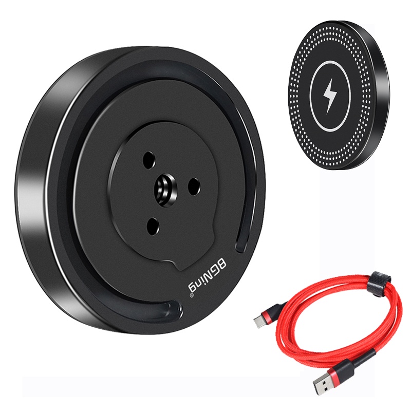 Đế Sạc Điện Thoại Không Dây 10w magsafe 1 / 4 Tháo Gỡ Nhanh