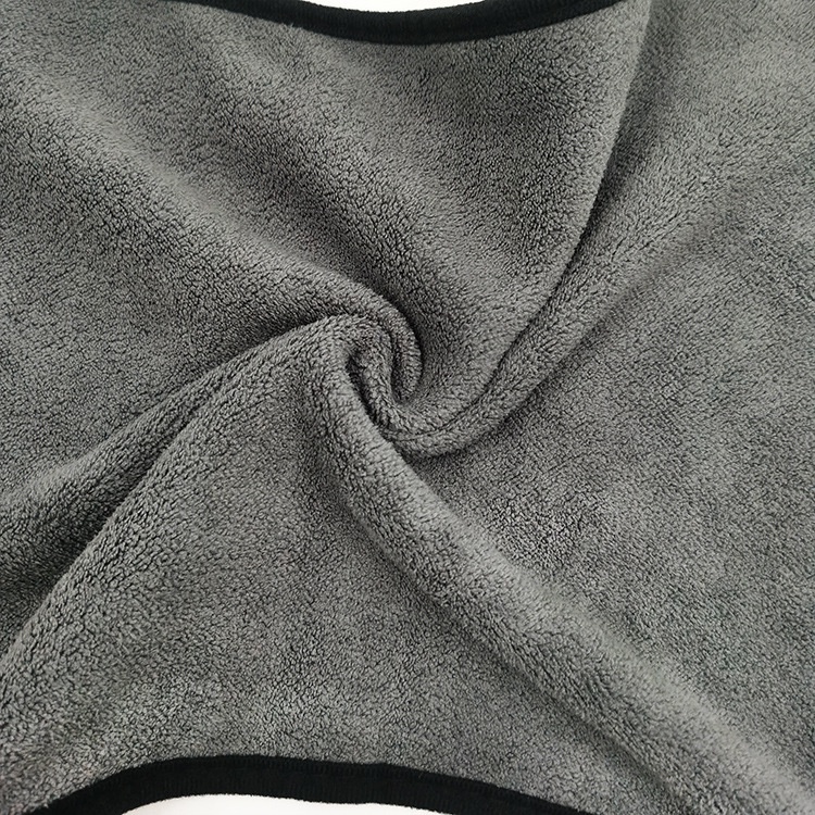 Khăn Lau Đa Năng Microfiber 2 Mặt Vàng Xám Siêu Thấm Cực Dày Không Đổ Lông Chuyên Dụng Cho Ô Tô Xe Hơi