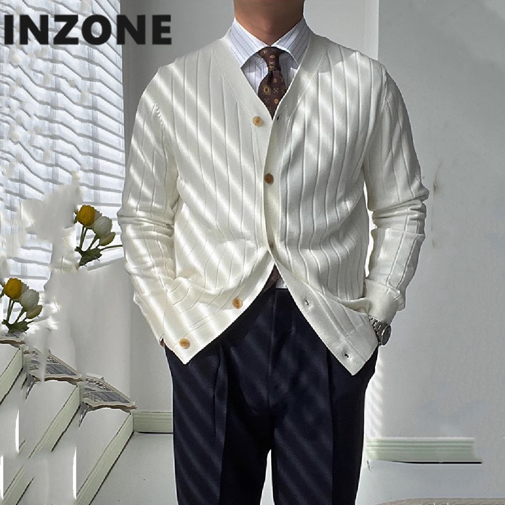 Áo Len Đan Len Cổ Chữ v Dáng Dài Thời Trang Cho Nam