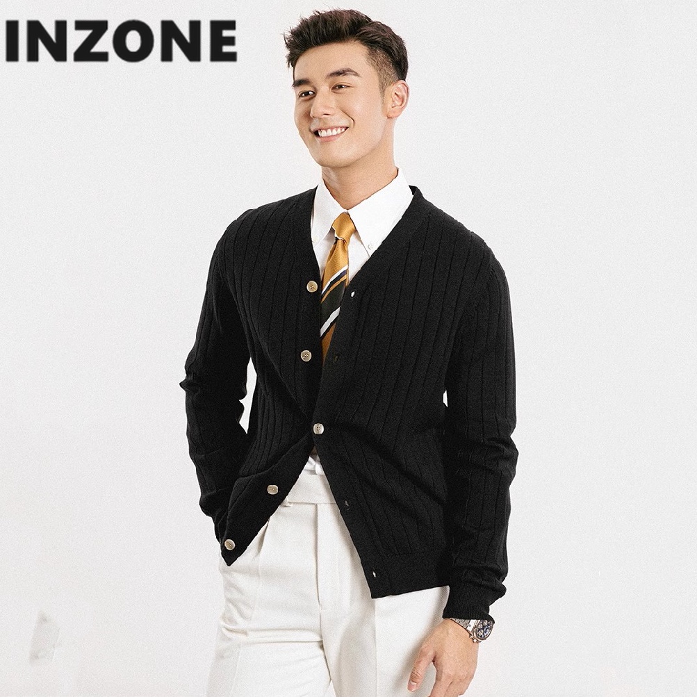 Áo Len Đan Len Cổ Chữ v Dáng Dài Thời Trang Cho Nam