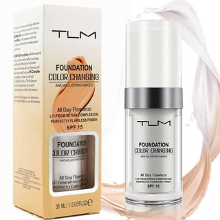 TLM Color Changing Foundation Liquid Foundation Makeup Concealer Flawless