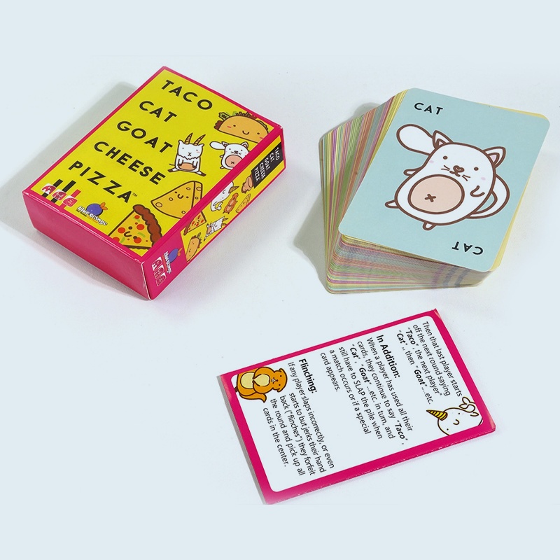 Taco Cat Goat Cheese Pizza Card Game