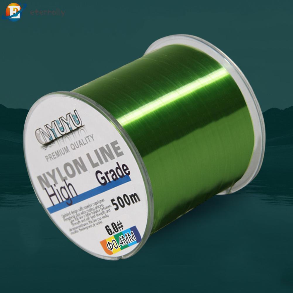 Cuộn Dây Câu Cá 500m Đường Kính 18-90lb Bằng nylon Chống Mài Mòn