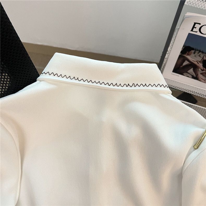 Áo Sơ Mi Nhung Kẻ Thời Trang Mùa Thu Phong Cách retro Dễ Phối Đồ Dành Cho Nữ