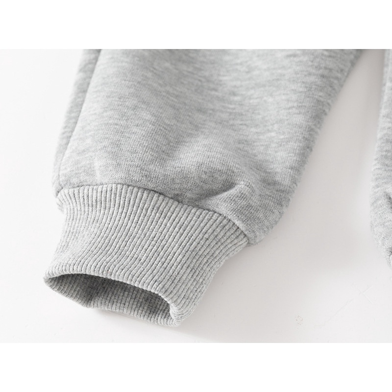 Bộ nỉ bé trai WAPYPY bộ nỉ dài tay cho bé trai thu đông 2023