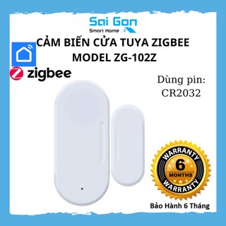 Cảm biến cửa thông minh tuya zigbee dùng pin – bảo hành 6 tháng